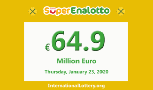 超彩金 SuperEnalotto 的下次抽奖金额将增至 6490 万欧元。